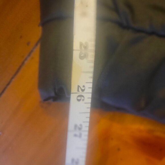 ZARA Women's Black Satiny Joggers w/Snakeskin Pattern Side Stripes - Size M - Picture 15 of 15